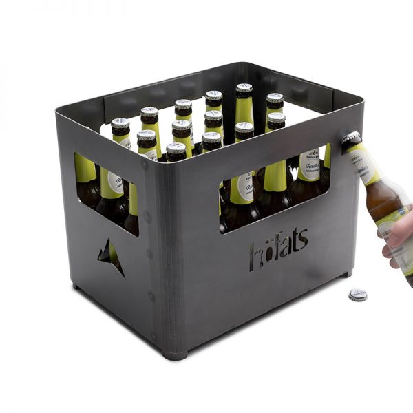 Beer Box Eldkorg med kapsylöppnare